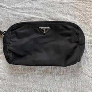 AUTHENTIC Prada nylon Black Makeup bag
